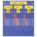 Scholastic Teaching Resources Counting Caddie And Place Value Pocket Chart 511482